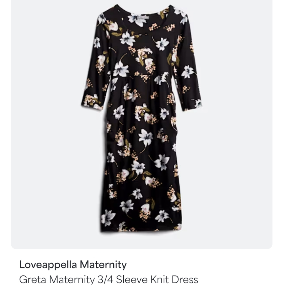 Loveappella Maternity Dress Size S. Stretchy!